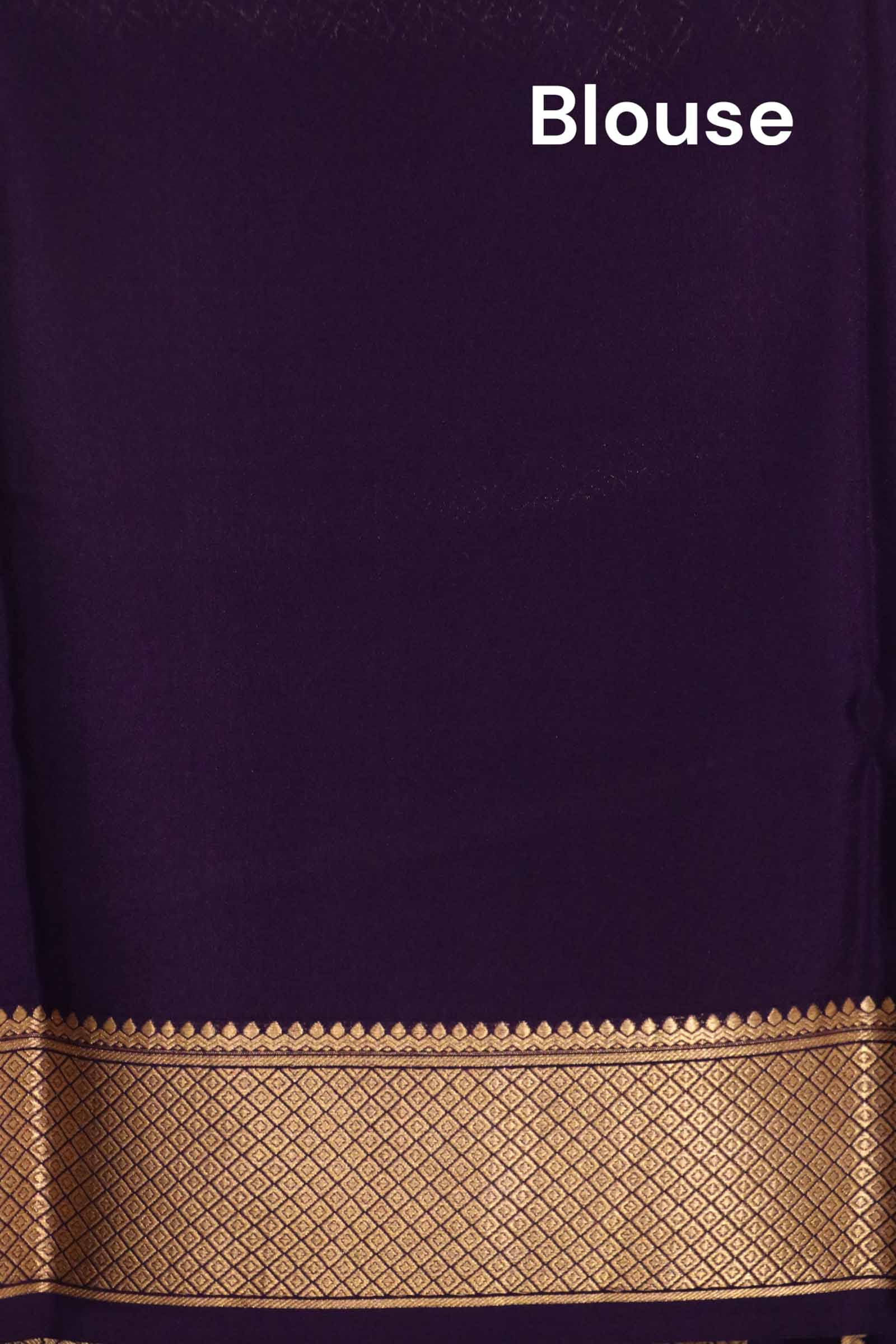 Pure Mysore Crepe Silk Saree AL212195